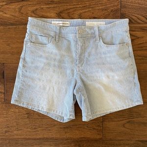Anthropologie Pilcro and the Letterpress Hyphen denim striped shorts, size 27